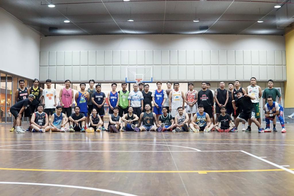 Profil Komunitas Hobi Basket Tangerang, Latihan Rutin Setiap Jumat Malam