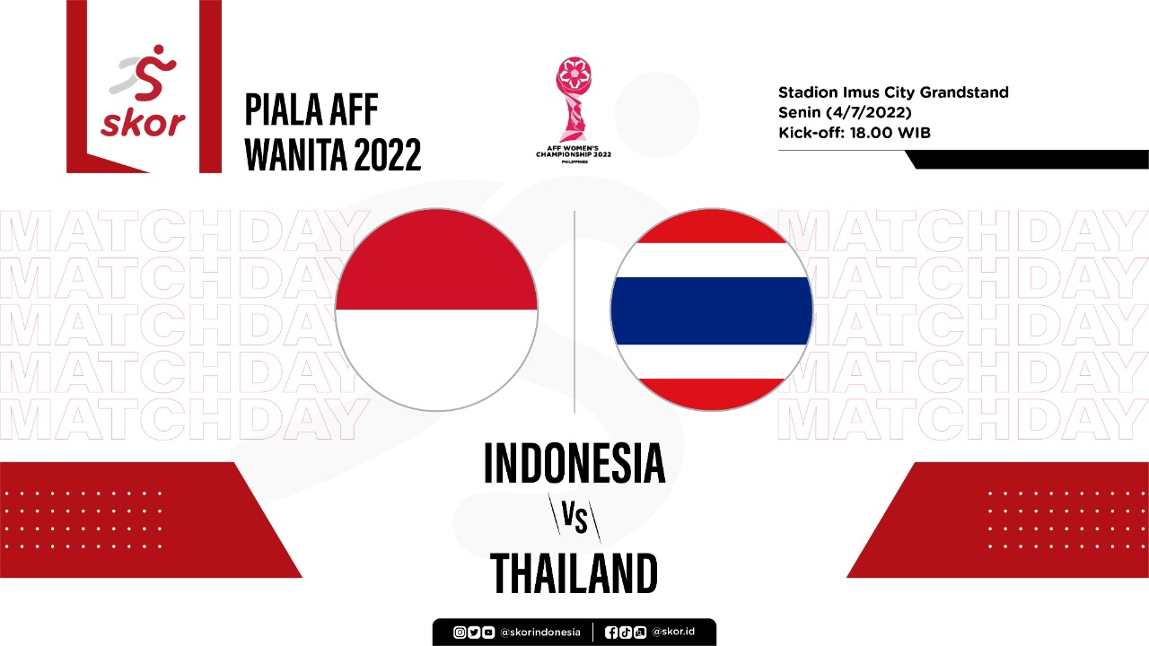 Prediksi Piala AFF Wanita 2022: Timnas Putri Indonesia vs Thailand