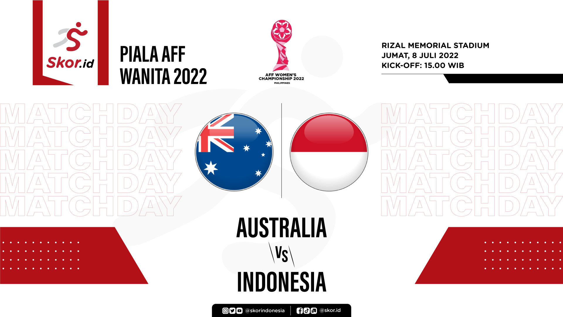 Hasil Piala AFF Wanita 2022: Timnas Putri Indonesia Tumbang Empat Gol Tanpa Balas dari Australia