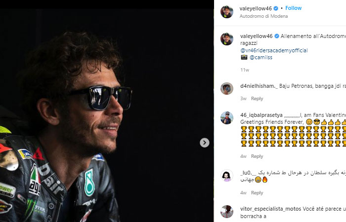 Valentino Rossi Bandingkan Balapan di Sirkuit Silverstone dengan Hubungan Seks