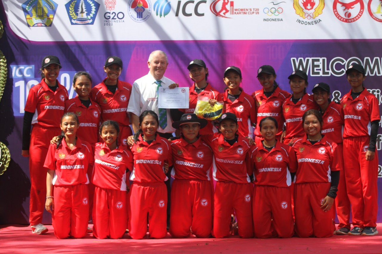 Lolos ke Piala Dunia untuk Kali Pertama, Timnas Kriket Putri Indonesia U-19 Siap Tampil