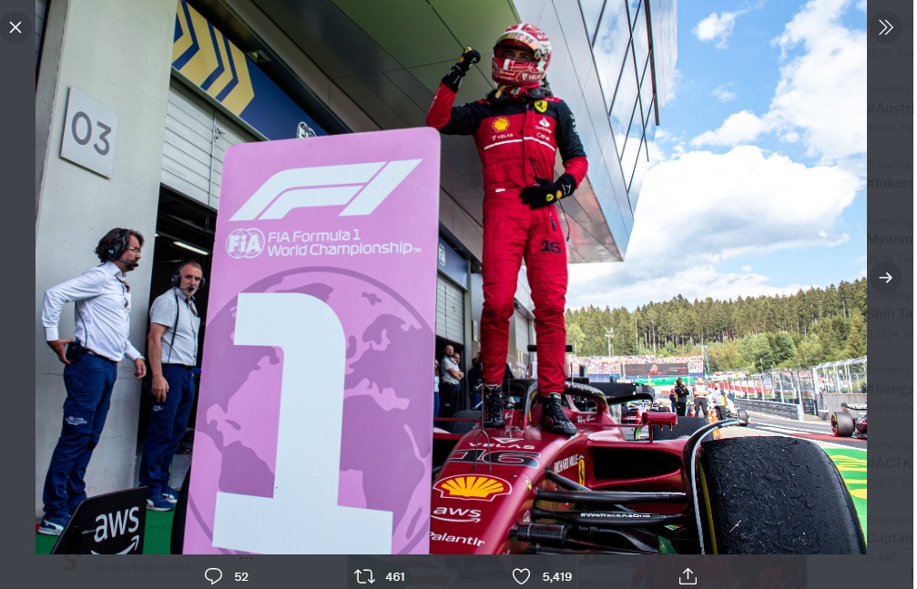 Momen Menarik F1 GP Austria 2022, Tiga Peraih Podium Dapat Denda