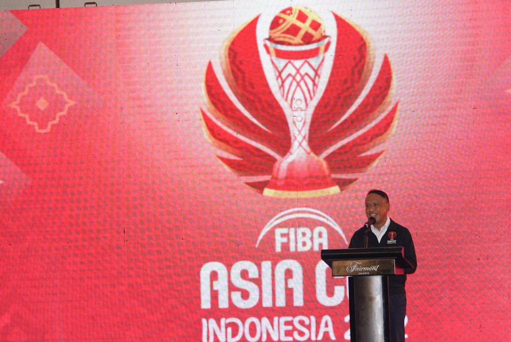 Menpora Resmi Membuka Piala Asia FIBA 2022