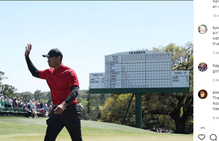 Tiger Woods Menangis di Hole 18 The Open 