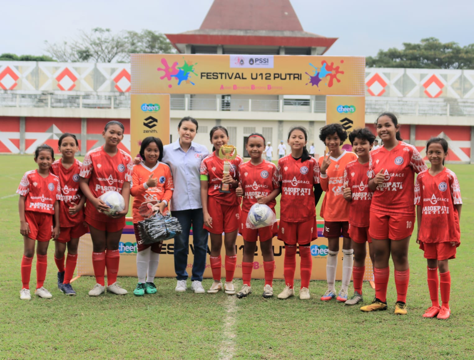 Di Tengah Ketiadaan Kompetisi, ASBWI Sukses Gelar Festival Sepak Bola Putri U-12