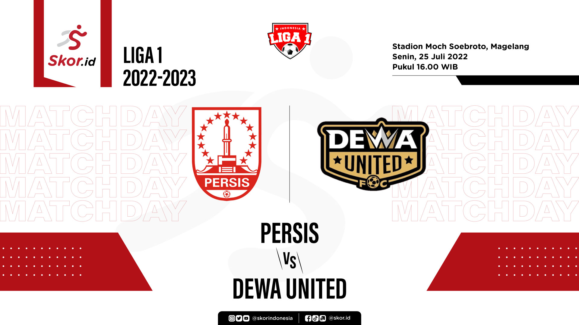 Prediksi dan Link Live Streaming Persis Solo vs Dewa United di Liga 1 2022-2023