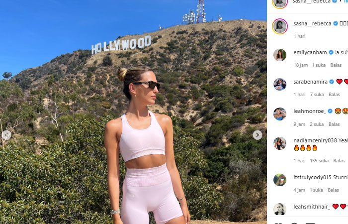 Sasha Attwood Terjatuh di Hollywood 