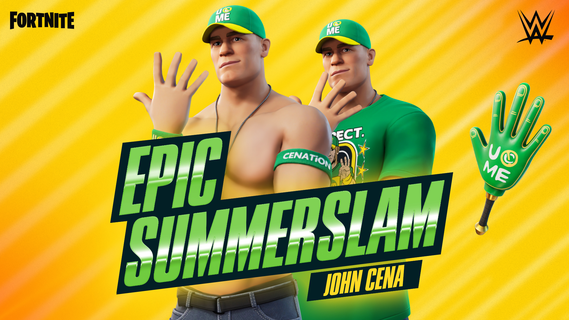Ramaikan Event WWE SummerSlam 2022, Fornite Siap Hadirkan John Cena