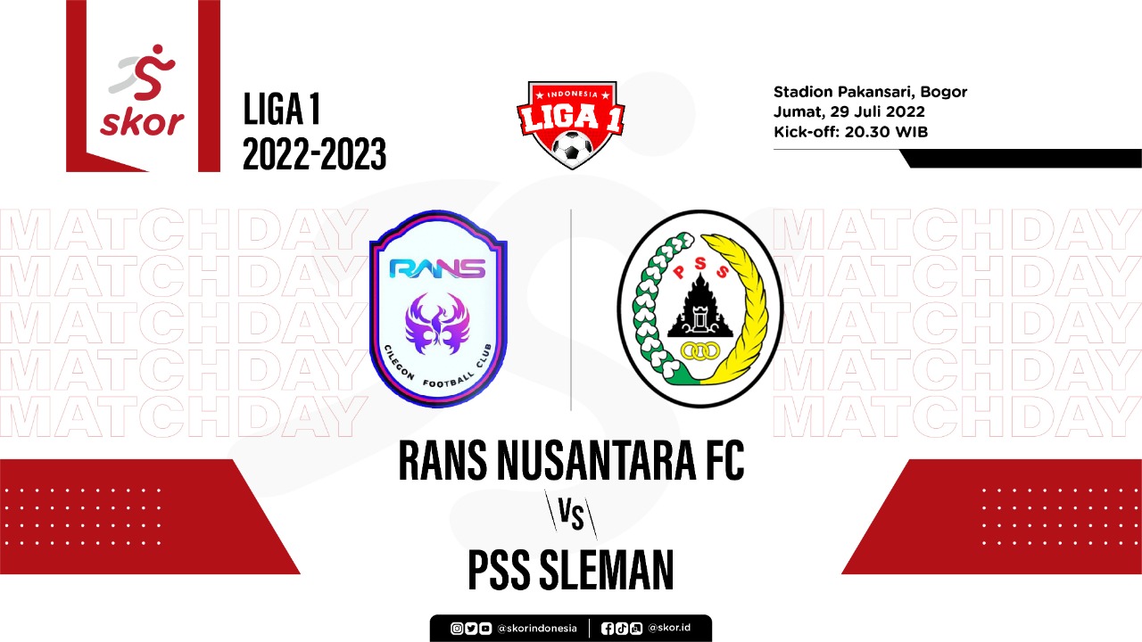 Rans Nusantara FC vs PSS Sleman: Elang Jawa Patut Waspadai Pembuktian Sang Mantan