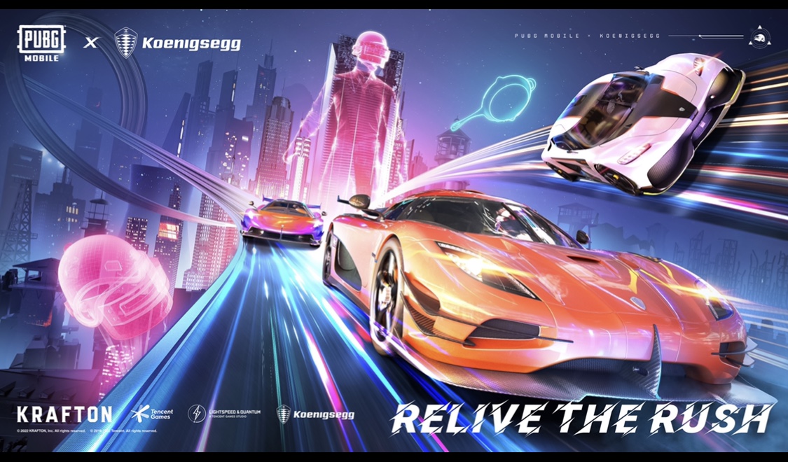 PUBG Mobile x Koenigsegg Hadirkan Megacar One:1