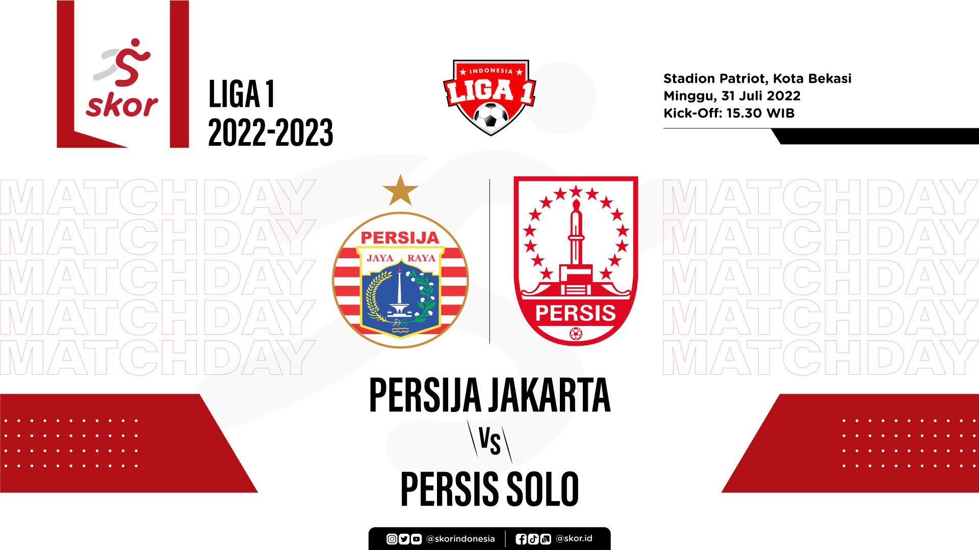 Prediksi dan Link Live Streaming Persija vs Persis di Liga 1 2022-2023