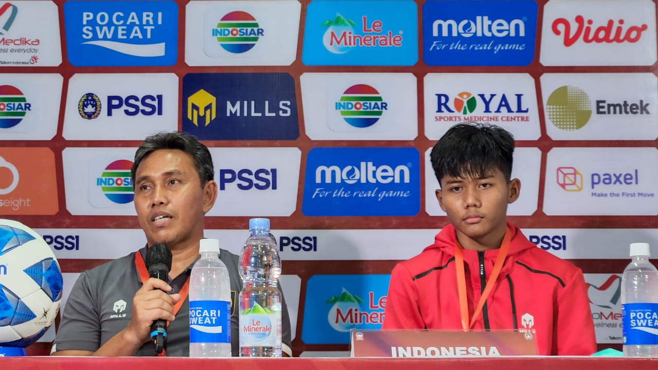 Piala AFF U-16 2022: Bima Sakti Akui Timnas U-16 Indonesia Diserang Demam Panggung