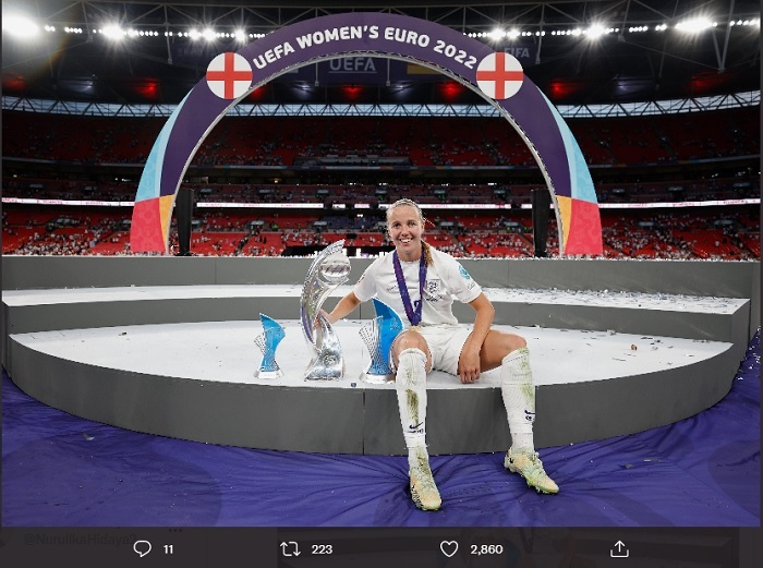 Pahlawan Inggris Beth Mead Tutup Selebrasi Juara Piala Eropa Wanita dengan Mukbang McDonald's