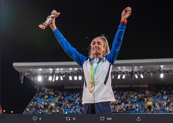 VIDEO: Momen Eilish McColgan Memecahkan Rekor 36 Tahun Milik Sang Ibu di Commonwealth Games