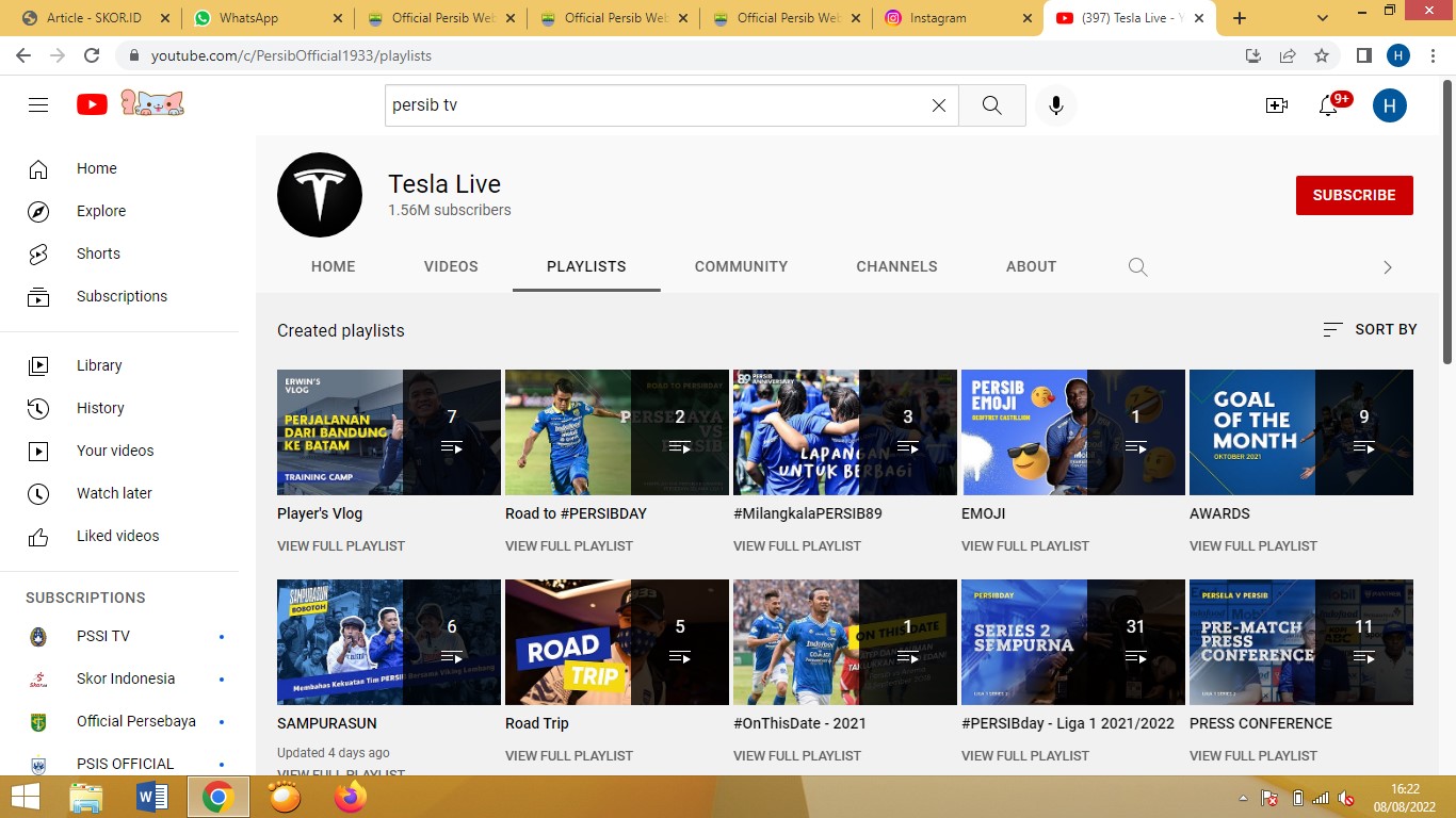 Akun Youtube Persib Diretas dan Marc Klok Mengaku Malu Pascakalah dari Borneo FC