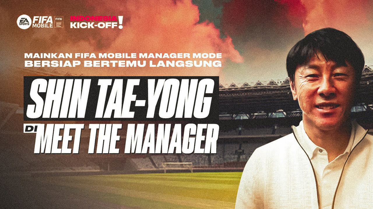 Rayakan Update Terbaru, EA SPORTS Mobile Gandeng Pelatih Timnas Indonesia Shin Tae-yong