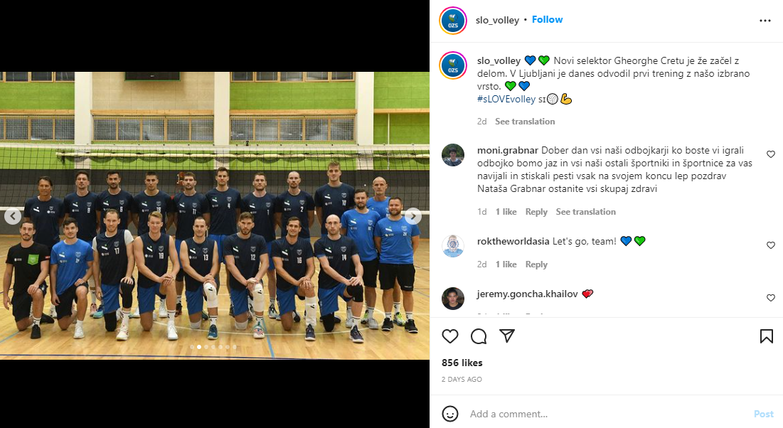 Kurang Sebulan Sebelum FIVB Men's World Championships 2022, Timnas Voli Slovenia Ganti Pelatih