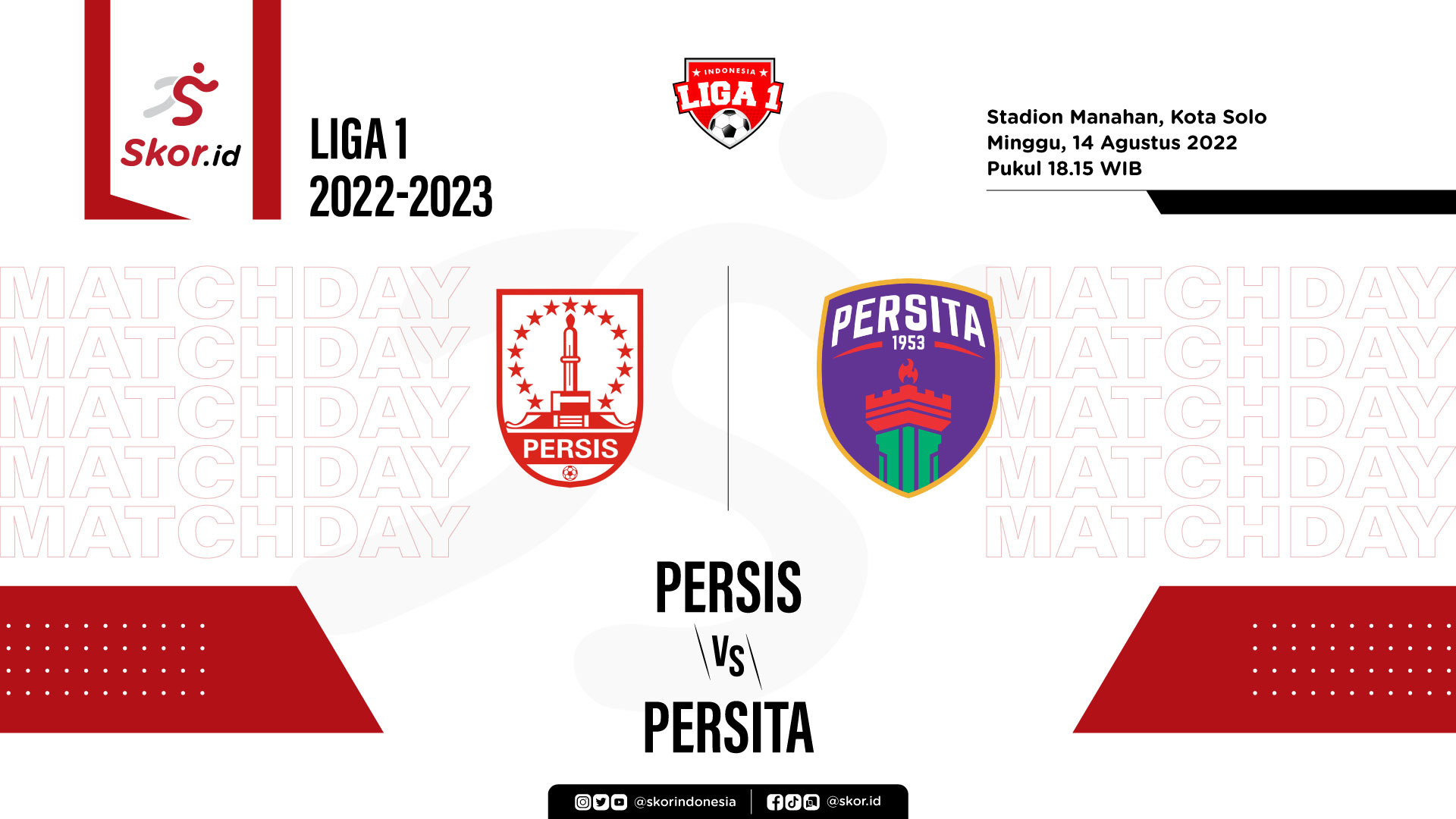 Prediksi dan Link Live Streaming Persis Solo vs Persita di Liga 1 2022-2023