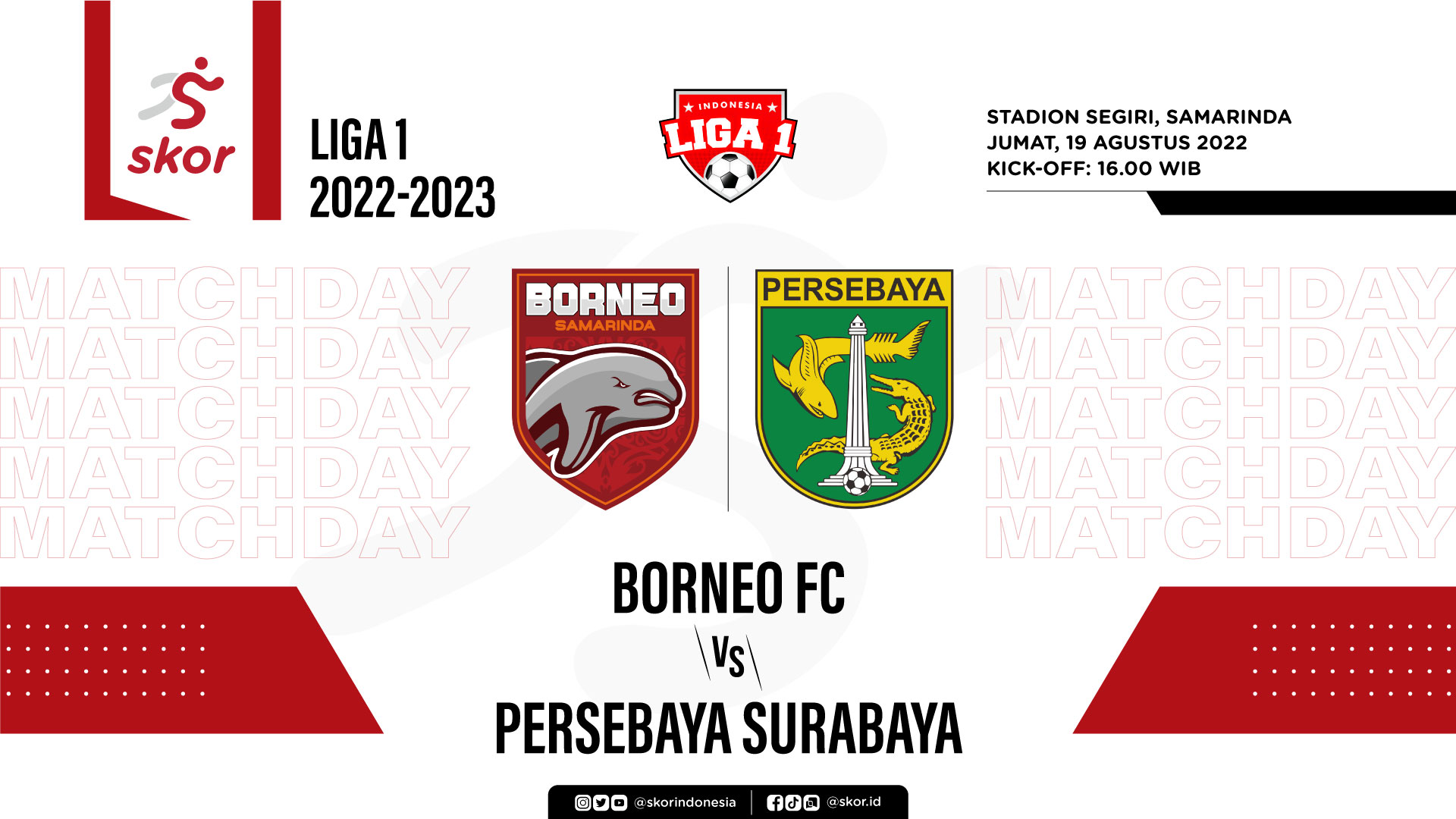 Prediksi dan Link Live Streaming Borneo FC vs Persebaya di Liga 1 2022-2023