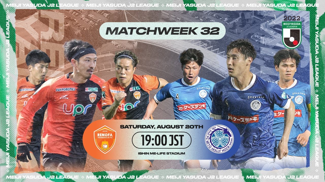 Siaran Langsung J2 League: Renofa Yamaguchi vs Mito Hollyhock