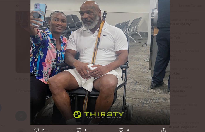 Mike Tyson Menderita Kondisi Langka, Duduk di Kursi Roda dan Tidak Dapat Berbicara