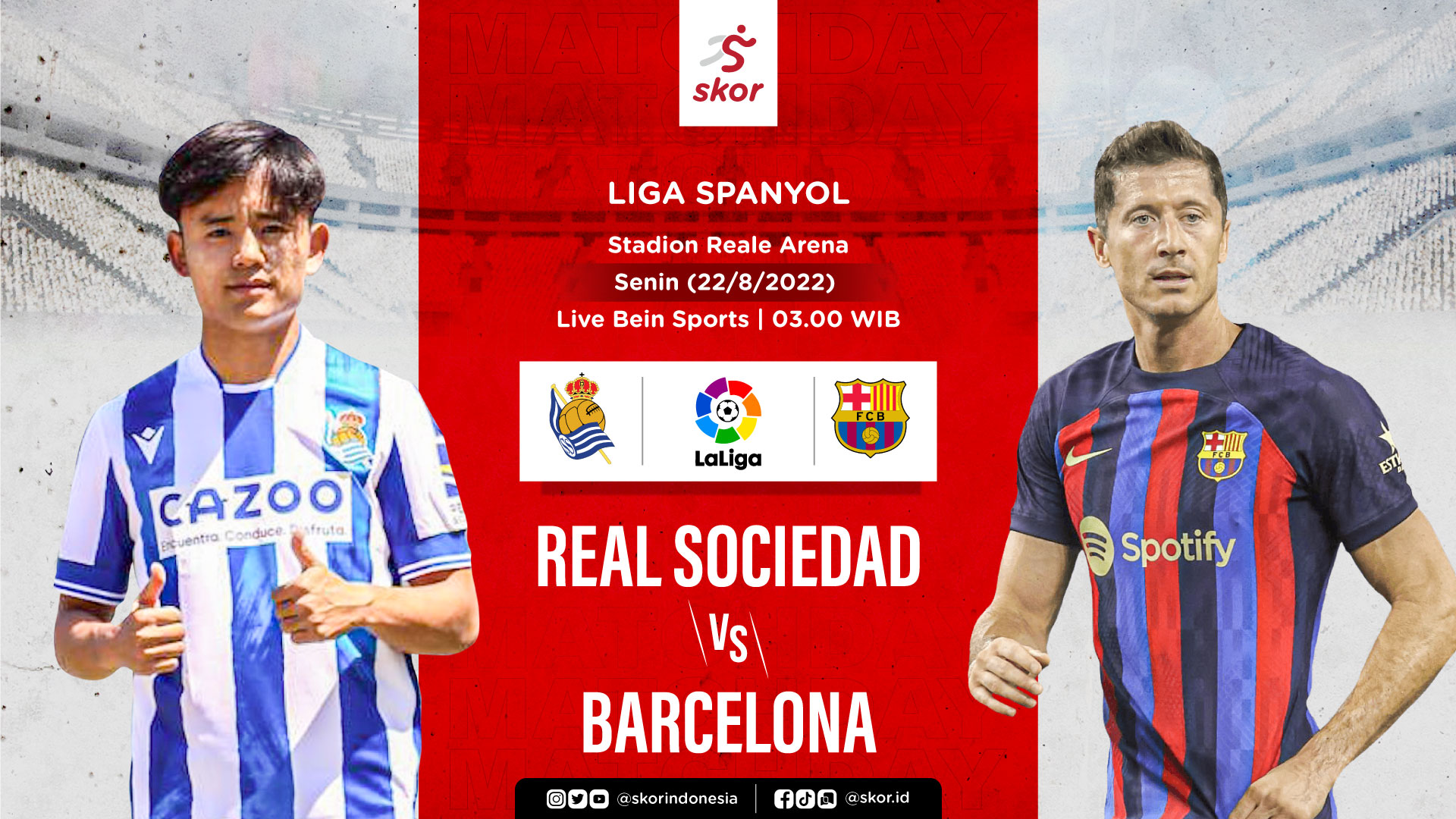 Prediksi Real Sociedad vs Barcelona: Tiga Poin di Anoeta