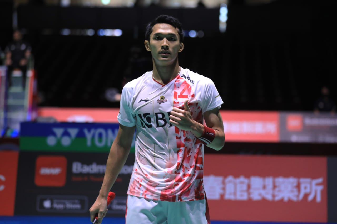 Hasil Kejuaraan Dunia BWF 2022: Jonatan Christie Melaju ke 16 Besar, Langkah Ana/Tiwi Terhenti