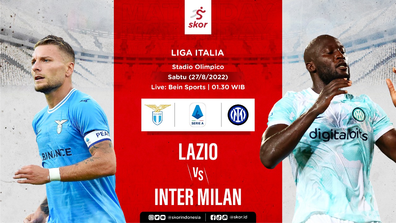 Prediksi Lazio vs Inter Milan: I Nerazzurri Coba Lanjutkan Tren Positif