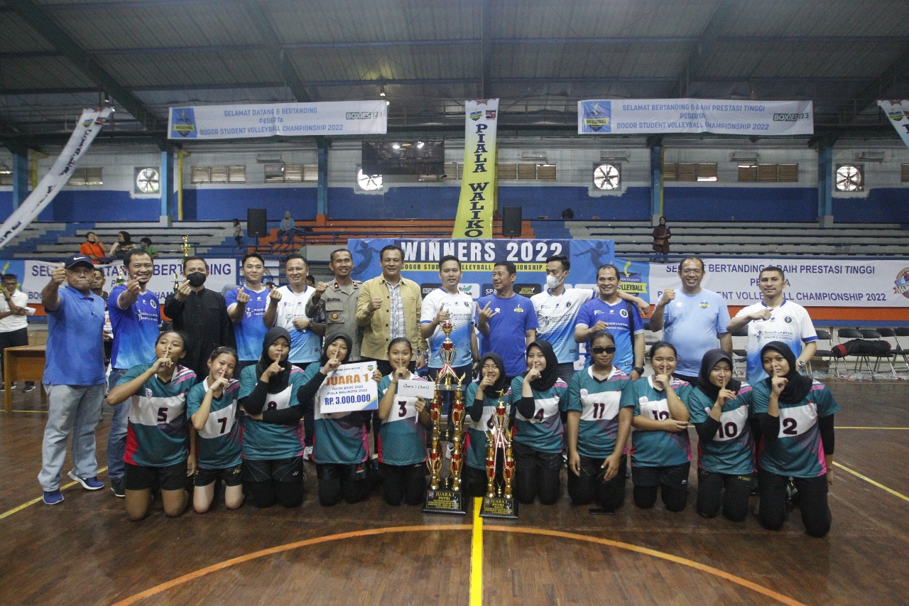 Edisi Perdana Sukses Digelar, Bogor Student Volleyball Champhionship Jadi Agenda Rutin