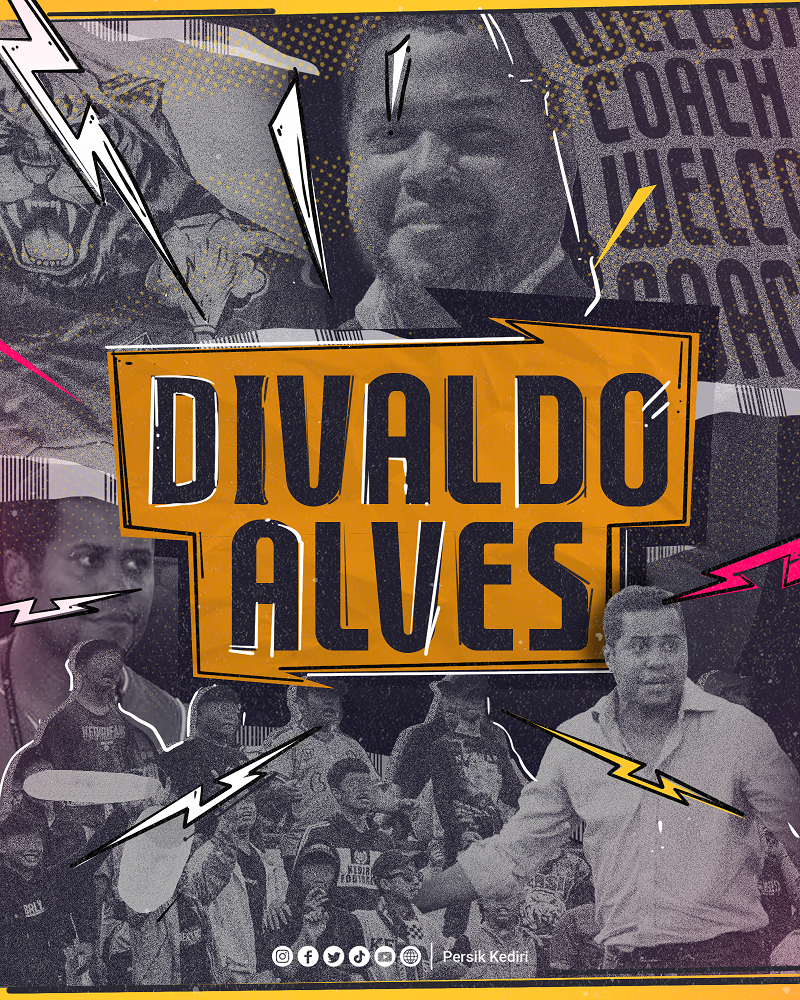 Divaldo Alves Resmi Jadi Pelatih Baru Persik Kediri
