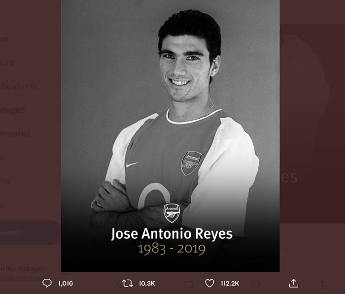 Keluarga Legenda Arsenal Jose Antonio Reyes Hidup dalam Neraka, Warisan Mendiang Jadi Bumerang