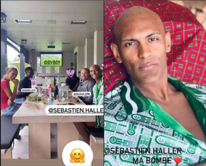 Istri Sebastien Haller Membagikan Foto Sang Pemain yang Jalani Perawatan Kanker Testis