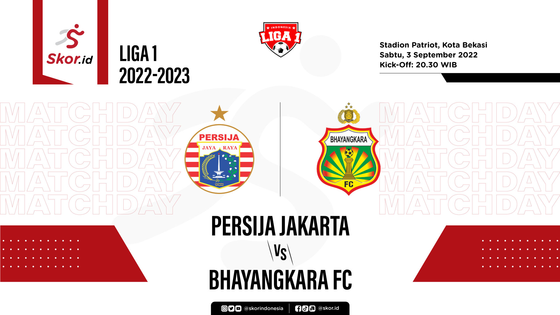 Prediksi dan Link Live Streaming Persija vs Bhayangkara FC di Liga 1 2022-2023