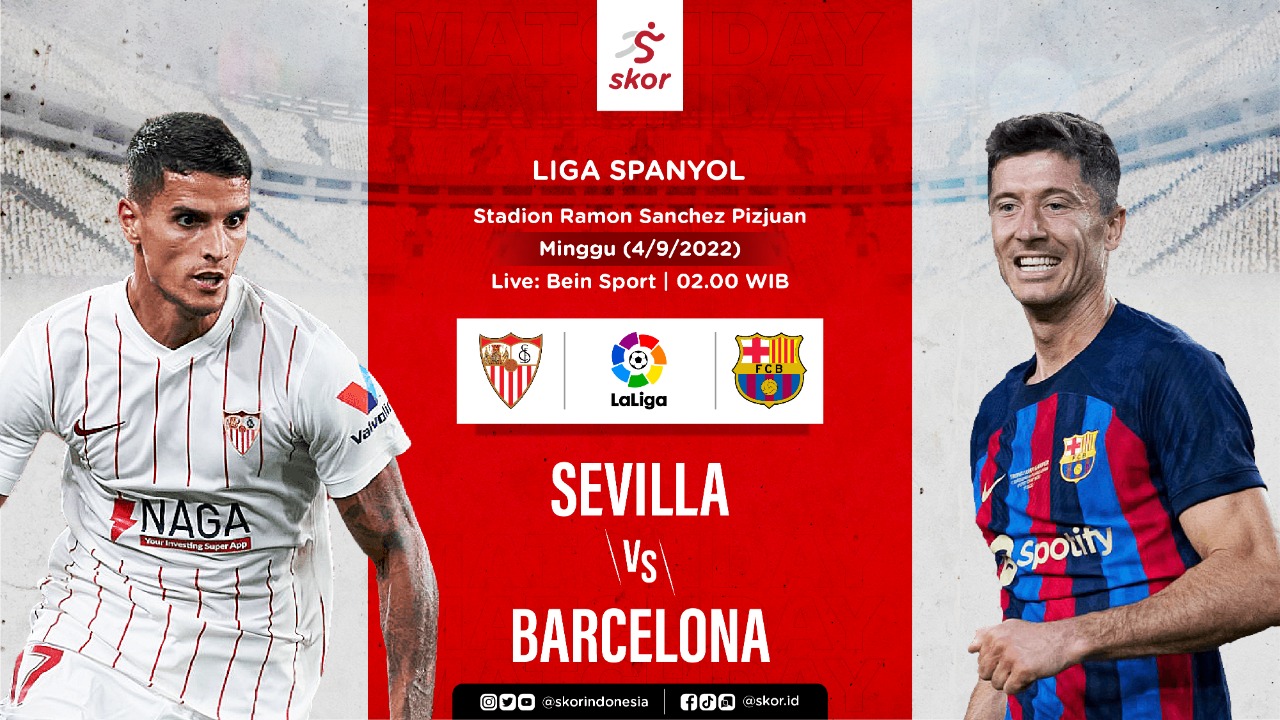 Prediksi Sevilla vs Barcelona: Diunggulkan, Blaugrana Tetap Waspada