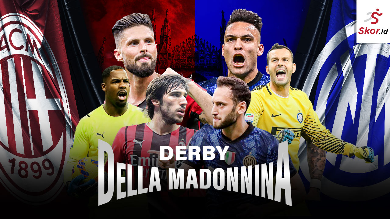 Link Live Streaming AC Milan vs Inter Milan di Piala Super Italia 2023