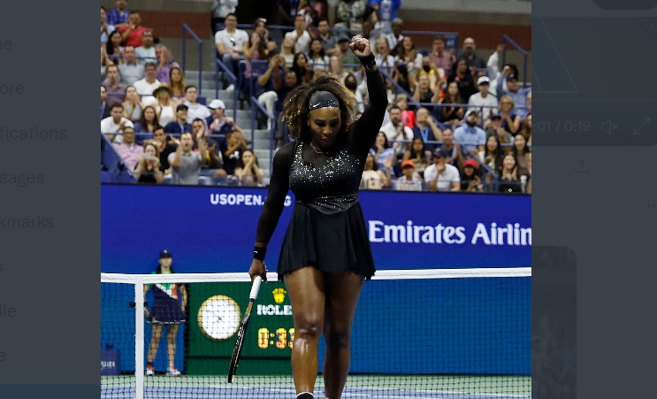 US Open 2022: Kalah di Babak Ketiga, Serena Williams Beri Salam Perpisahan
