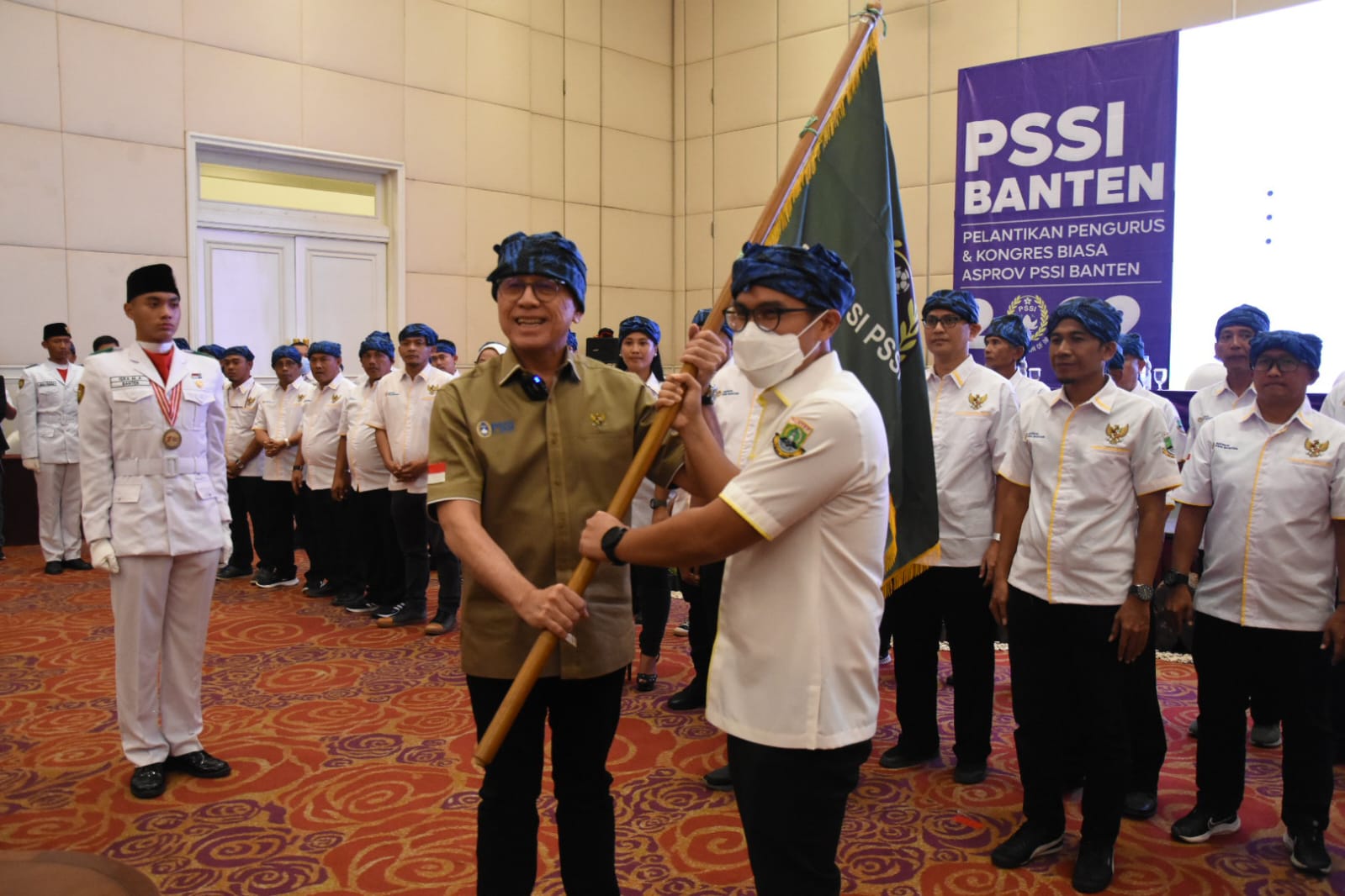 Wakil Walikota Tangerang Selatan Resmi Dilantik jadi Ketua Aspov PSSI Banten
