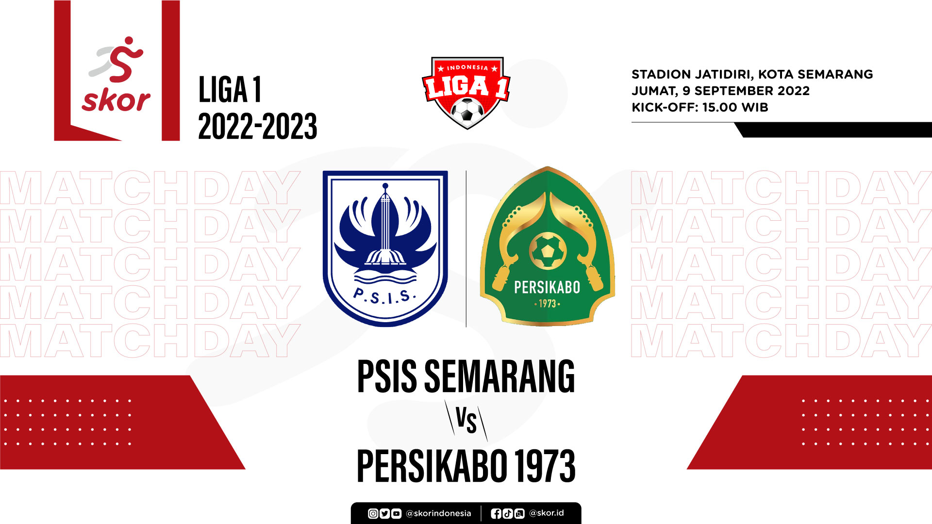 Prediksi dan Link Live Streaming PSIS Semarang vs Persikabo di Liga 1 2022-2023