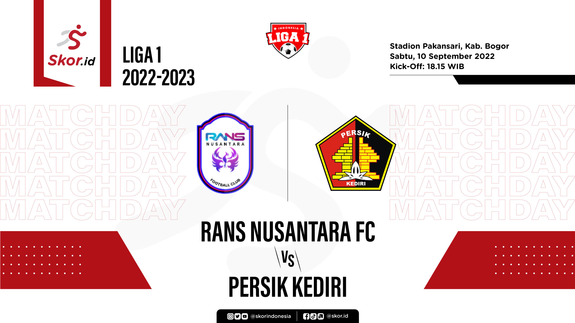 Prediksi dan Link Live Streaming Rans Nusantara FC vs Persik di Liga 1 2022-2023