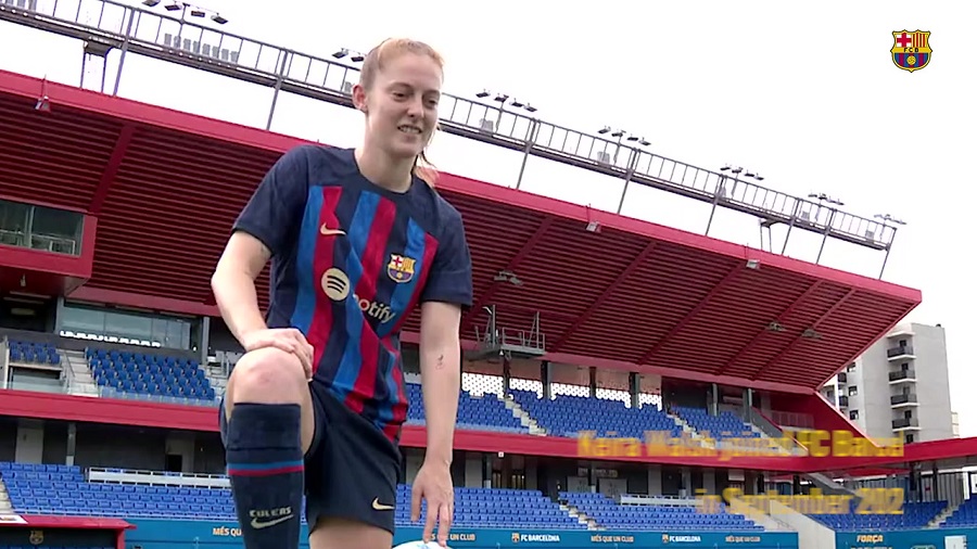 VIDEO: Keira Walsh, Pemain Anyar Barcelona Femeni yang Pecahkan Rekor Transfer