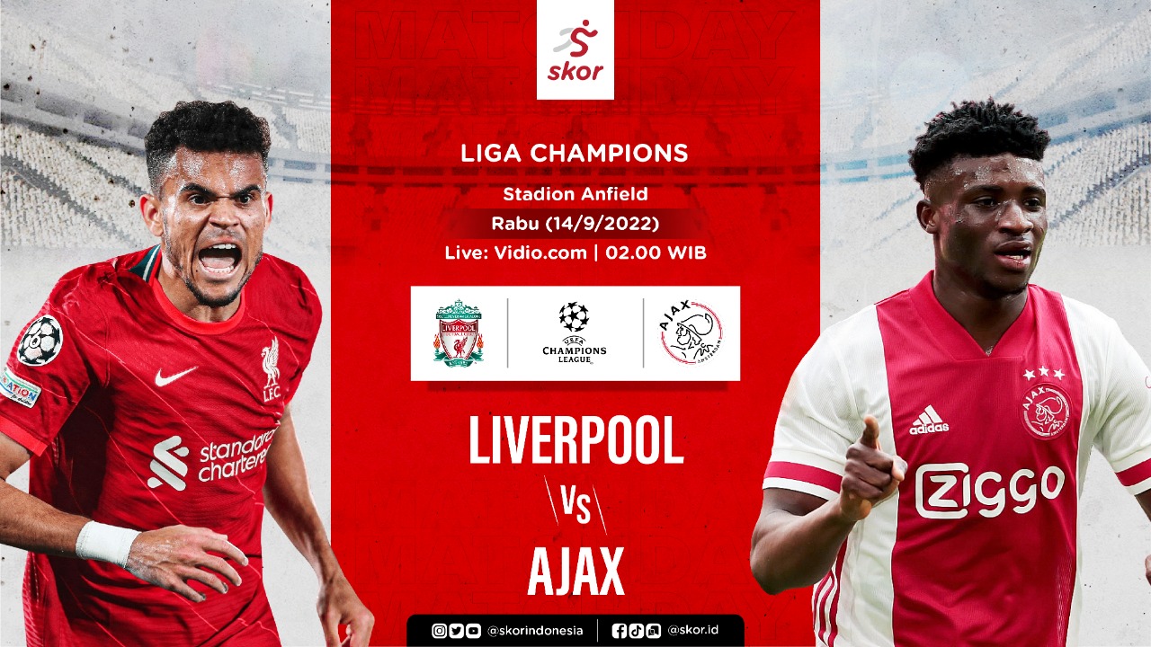 Hasil Liverpool vs Ajax Amsterdam: The Reds Petik 3 Poin di Anfield