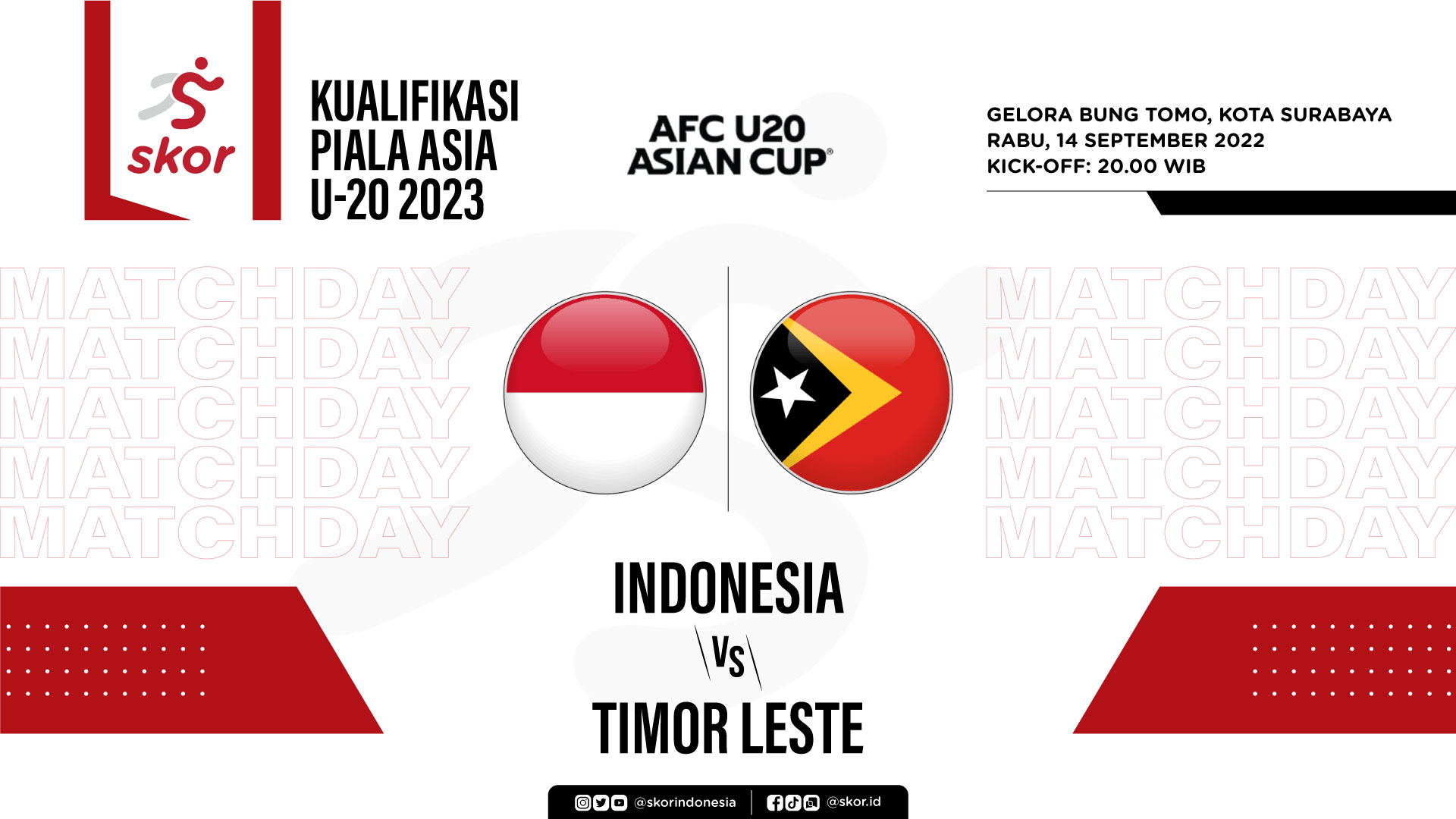 Prediksi dan Link Live Streaming Kualifikasi Piala Asia U-20 2023: Indonesia vs Timor Leste