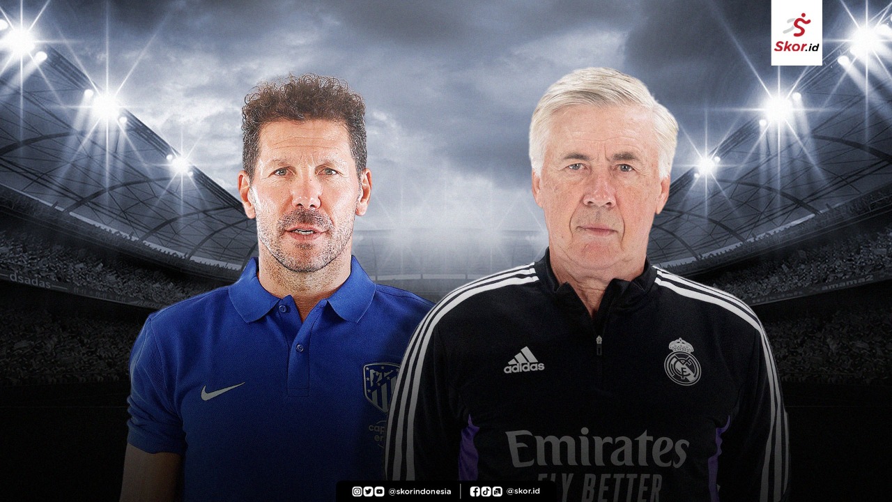 Atletico Madrid vs Real Madrid: Carlo Ancelotti Bahas Kunci Sukses Diego Simeone