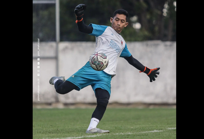 Skor 5: Statistik Reza Pratama, Kiper PSM Makassar dalam 9 Laga Liga 1 2022-2023