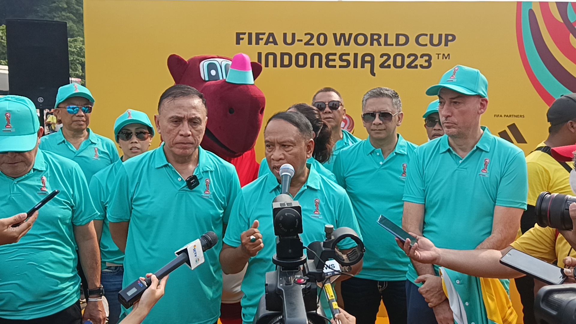 Bacuya, Maskot Piala Dunia U-20 2023 Diperkenalkan di Car Free Day Jakarta