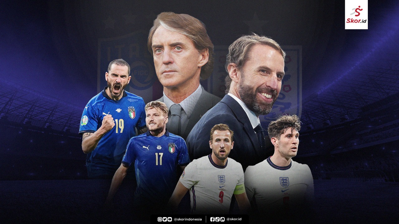 5 Laga Seru dalam Sejarah Italia vs Inggris