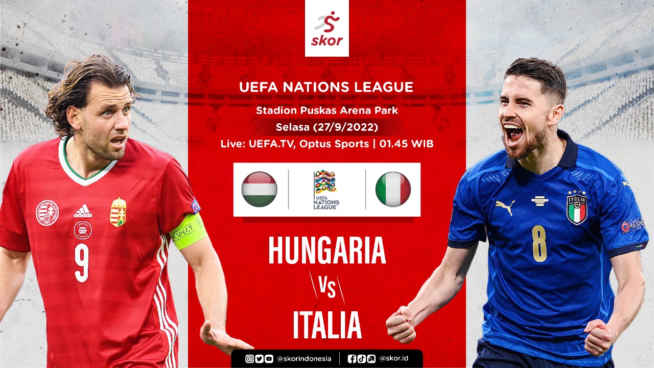 Prediksi Hungaria vs Italia: Pertarungan Demi Satu Tiket ke Semifinal