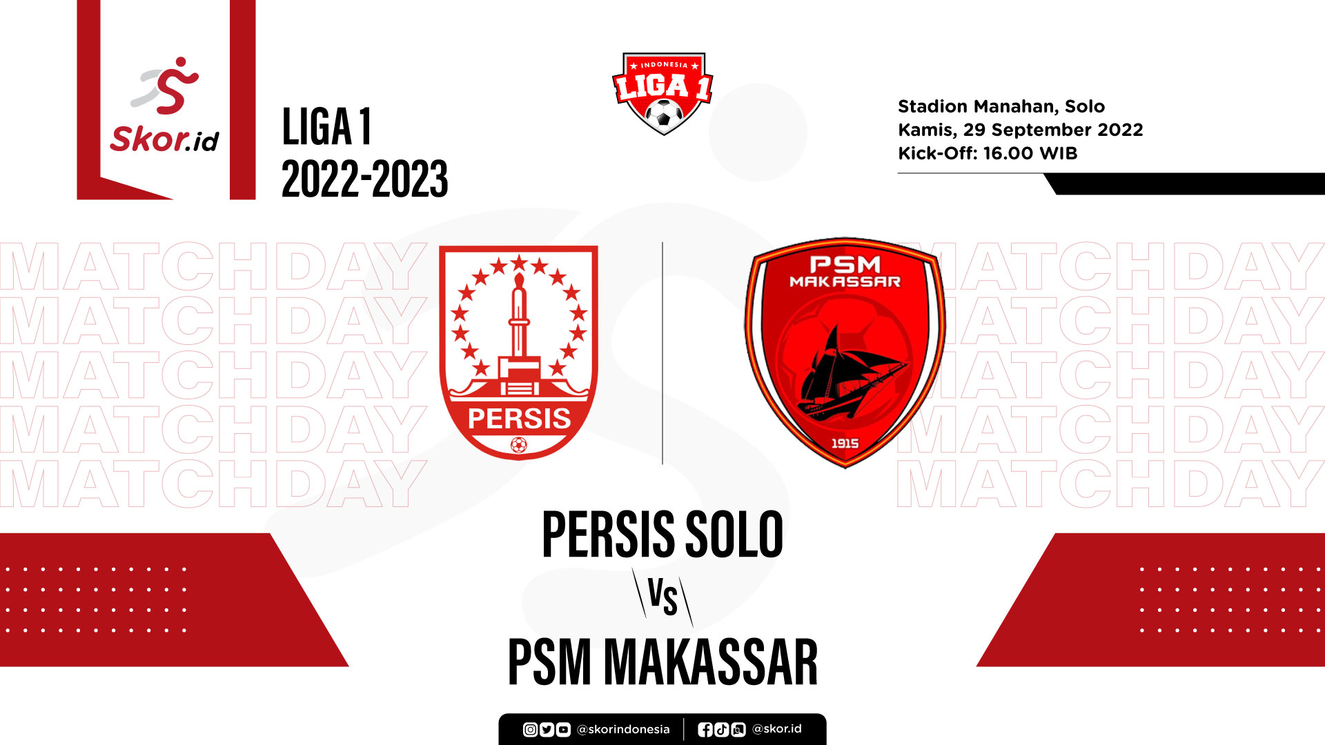 Prediksi dan Link Live Streaming Persis Solo vs PSM Makassar di Liga 1 2022-2023