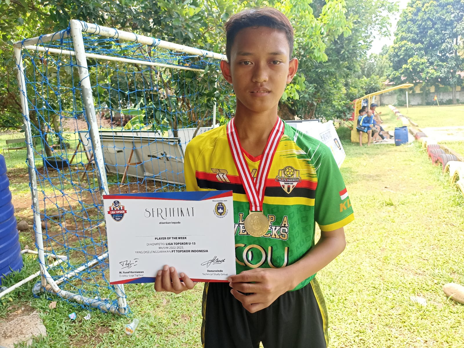 Player of The Week Liga TopSkor U-13: Jalani Instruksi Pelatih, Kunci Penampilan Apik Akmal di Pekan Kedua