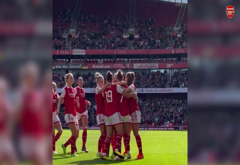 VIDEO: Tonton Gol Sensasional Beth Mead di Laga Arsenal vs Totenham Hotspur